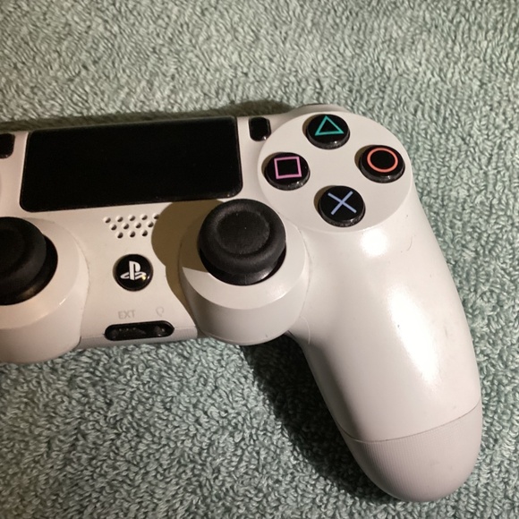 OEM Sony PlayStation 4 PS4 Dual Shock 4 Controller Glacier White CUH-ZCT1U - Picture 4 of 8